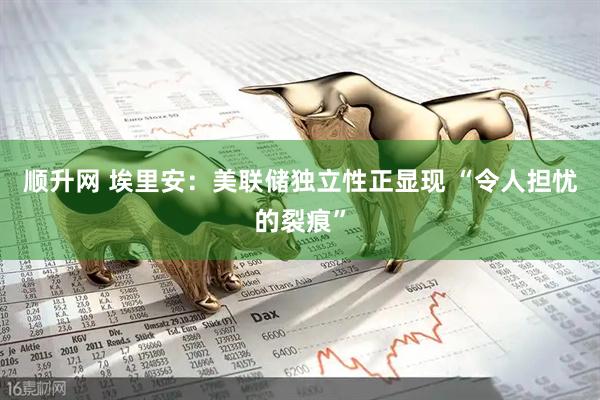顺升网 埃里安：美联储独立性正显现 “令人担忧的裂痕”